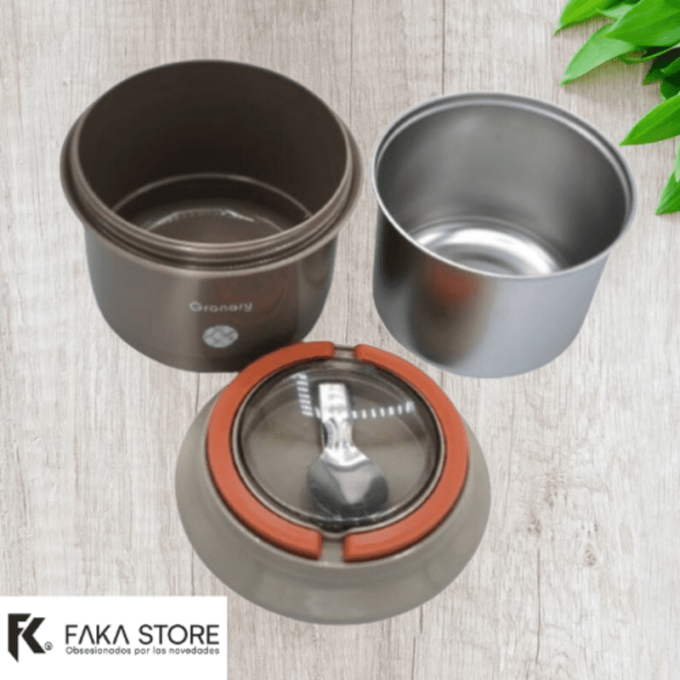 Lonchera porta comida termico con cierre hermetico FK23D-227
