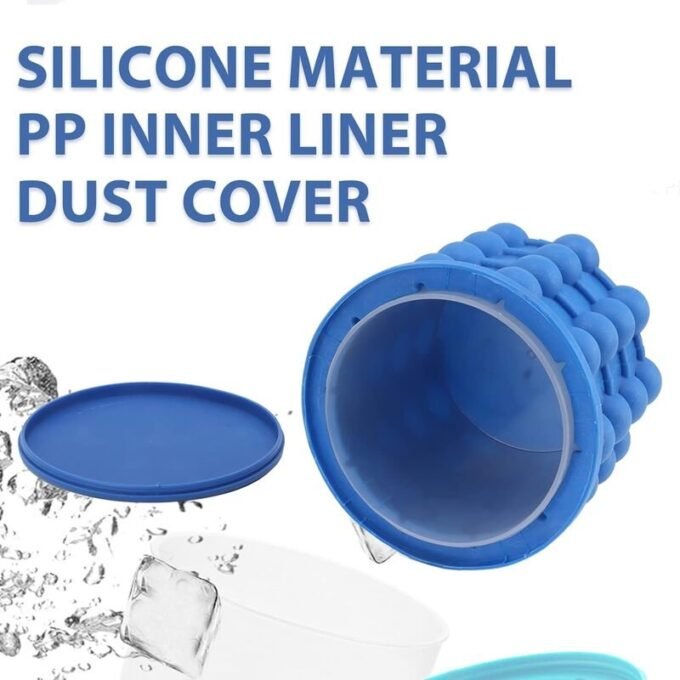 Molde siliconado para cubos de hielo cubeta portátil FK23D-101