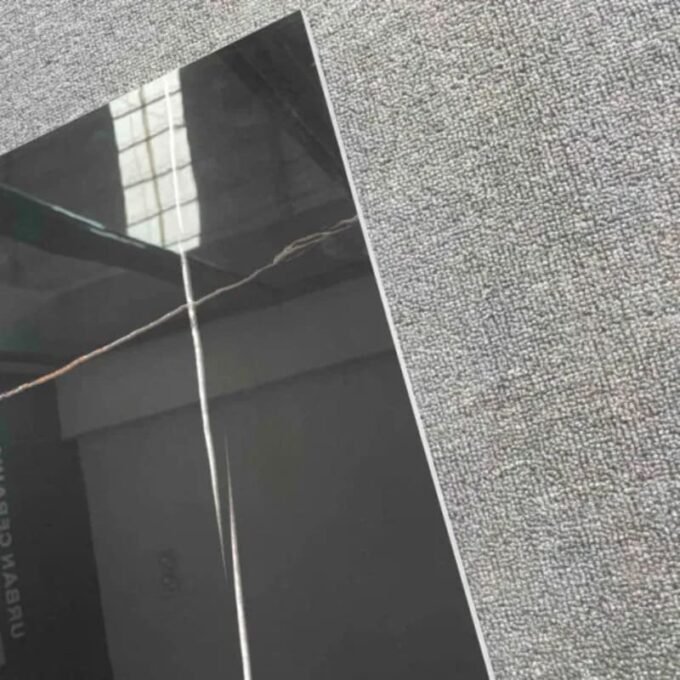 Azulejo adhesivo 60 x 30 negro satinado pegatina decorativa FK23D-248