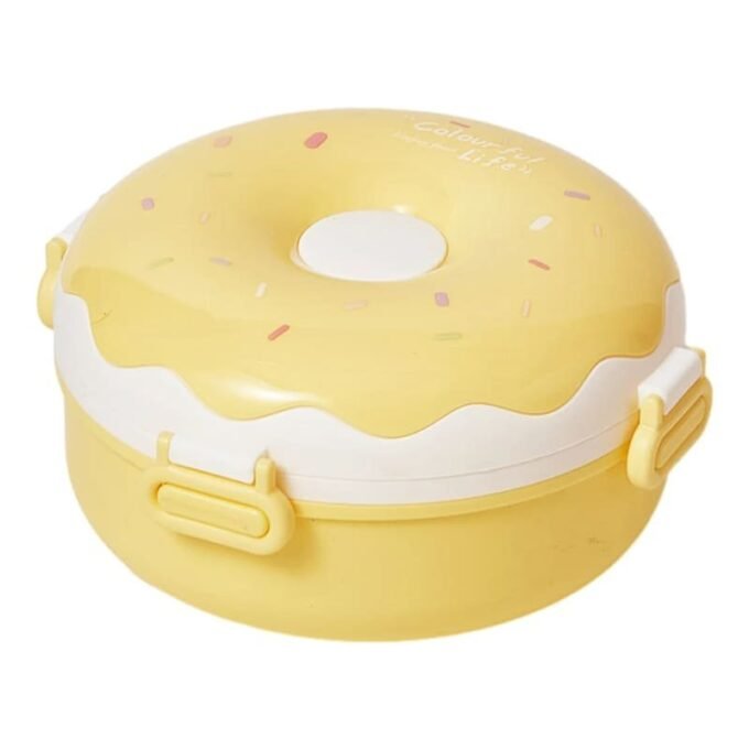 Lonchera porta comida termico con forma de dona FK23D-217