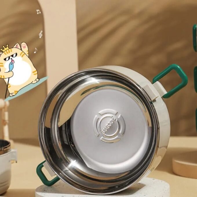 Lonchera porta comida 2 en 1 almacenador termico alimentos FK23D-214